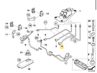 bontott BMW X6 Nyomócső