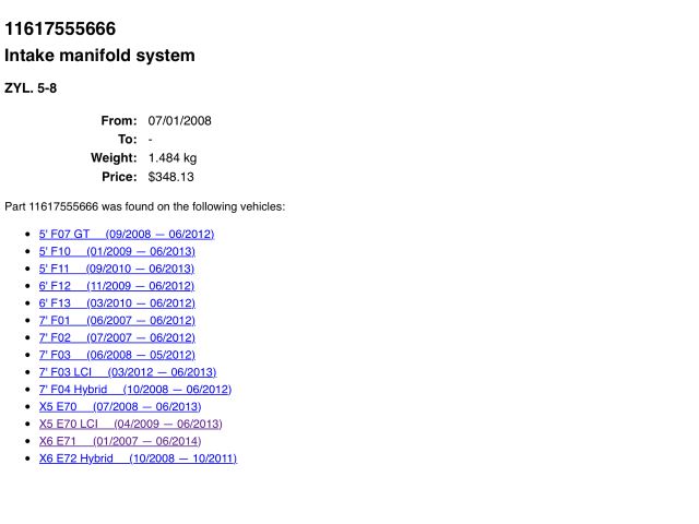 bontott BMW X6 Szívósor