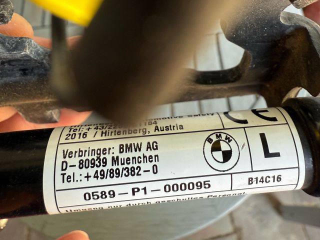 bontott BMW X6 Bal Gyalogosvédelmi Rendszer Mechanika