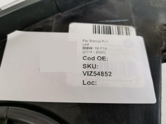 bontott BMW X6 Bal Ledes Fényszóró