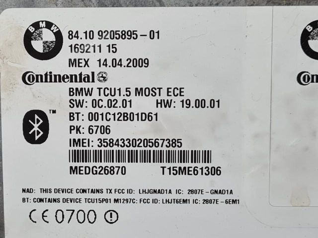 bontott BMW X6 Bluetooth Elektronika