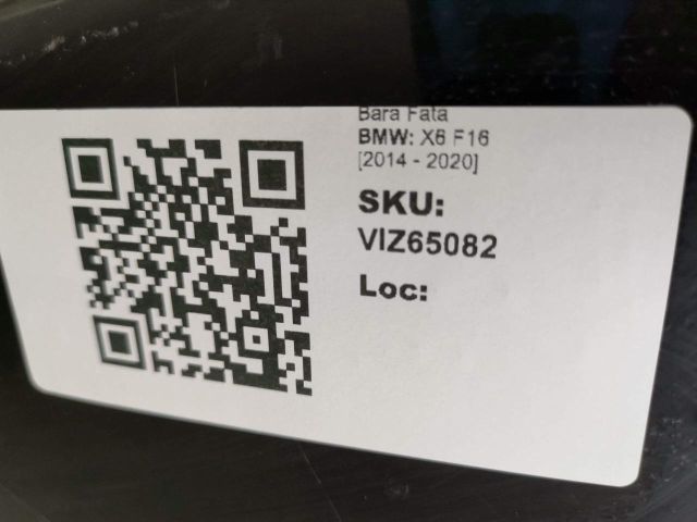 bontott BMW X6 Első Lökhárító (Üresen)