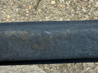 bontott BMW X6 Hátsó Lökhárító Merevítő (Fém)