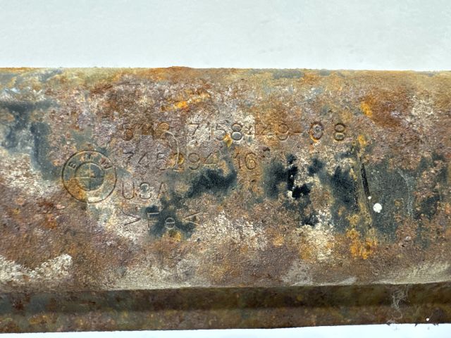 bontott BMW X6 Hátsó Lökhárító Merevítő (Fém)