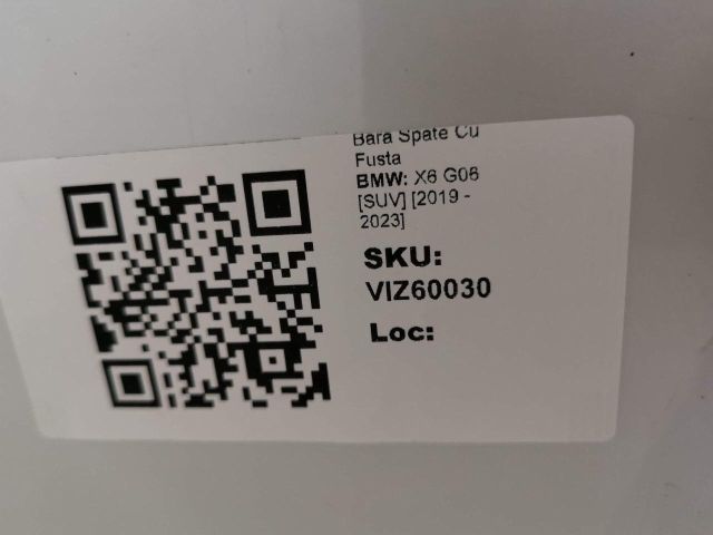 bontott BMW X6 Hátsó Lökhárító (Részeivel)