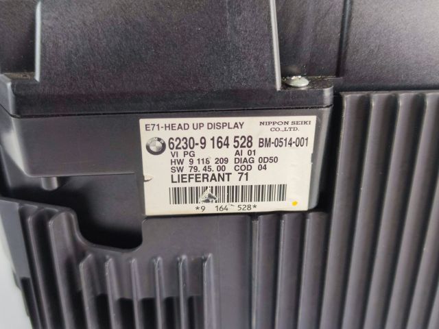 bontott BMW X6 Head-Up Display