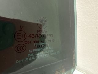 bontott BMW X6 Jobb hátsó Ablak