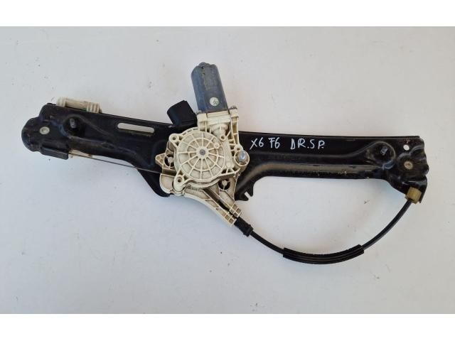 bontott BMW X6 Jobb hátsó Ablakemelő Szerkezet (Elektromos)