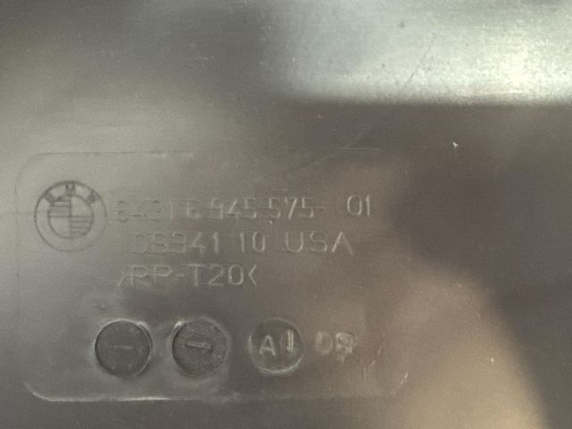 bontott BMW X6 Pollenszűrő Fedél