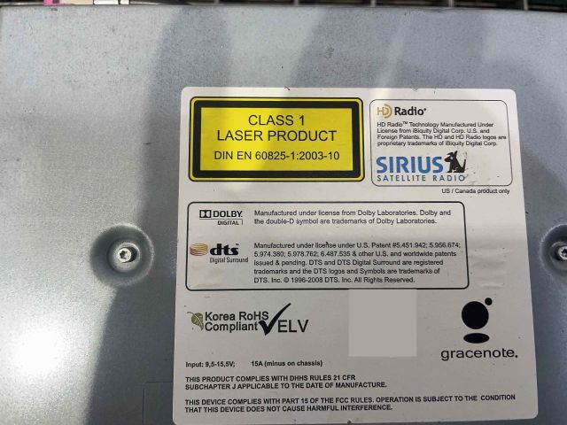 bontott BMW X6 Rádió / CD