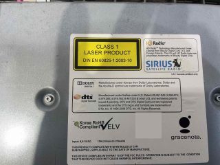 bontott BMW X6 Rádió / CD