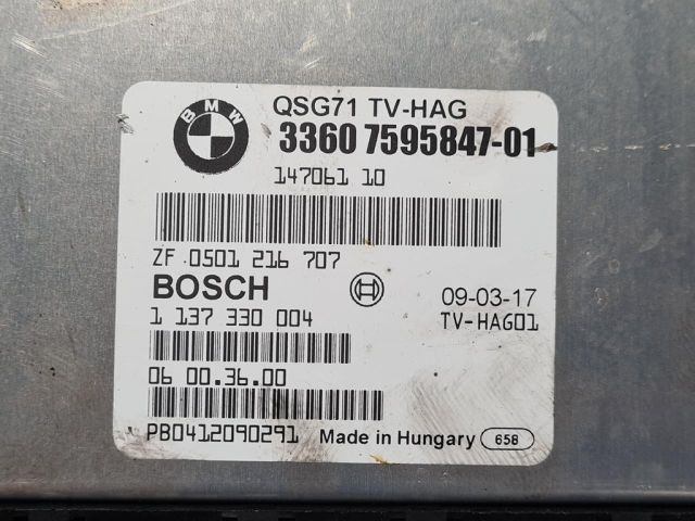 bontott BMW X6 Osztómű Vezérlő Modul