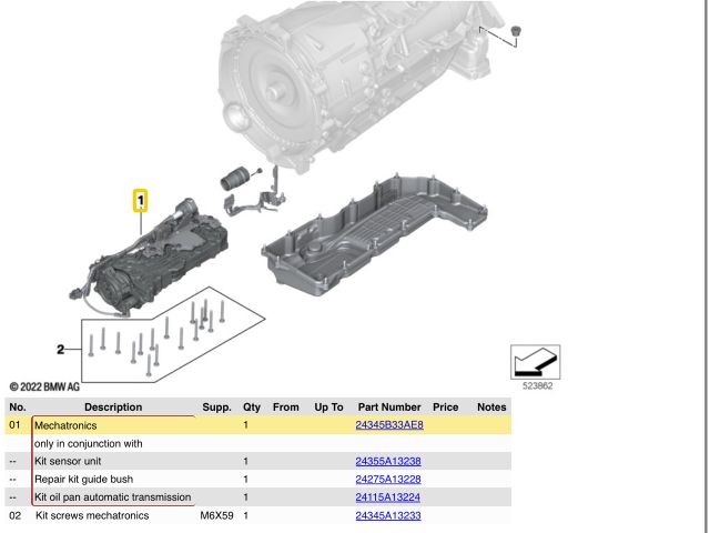 bontott BMW X7 Automata Váltó Elektronika