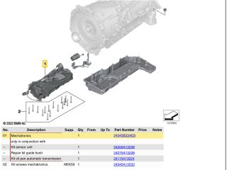 bontott BMW X7 Automata Váltó Elektronika