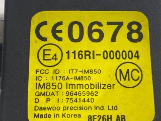 bontott CHEVROLET AVEO Gyújtáskapcsoló