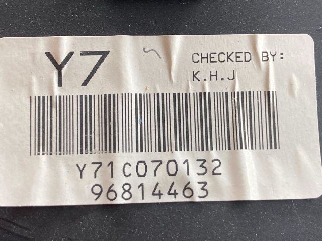 bontott CHEVROLET AVEO Motorvezérlő