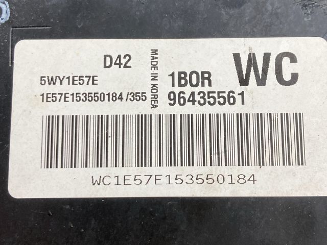 bontott CHEVROLET AVEO Motorvezérlő