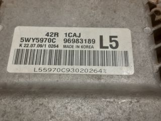 bontott CHEVROLET AVEO Motorvezérlő