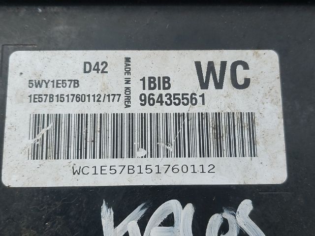 bontott CHEVROLET AVEO Motorvezérlő