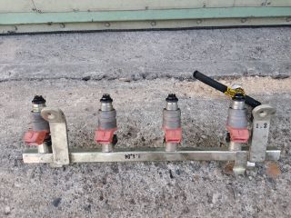 bontott CHEVROLET AVEO Porlasztó Sor / Híd