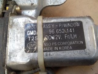 bontott CHEVROLET AVEO Bal első Ablakemelő Szerkezet (Elektromos)