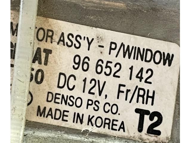 bontott CHEVROLET AVEO Bal első Ablakemelő Szerkezet (Elektromos)