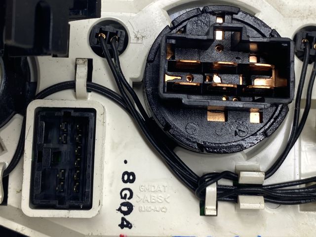 bontott CHEVROLET AVEO Fűtéskapcsoló (manuális klímás)