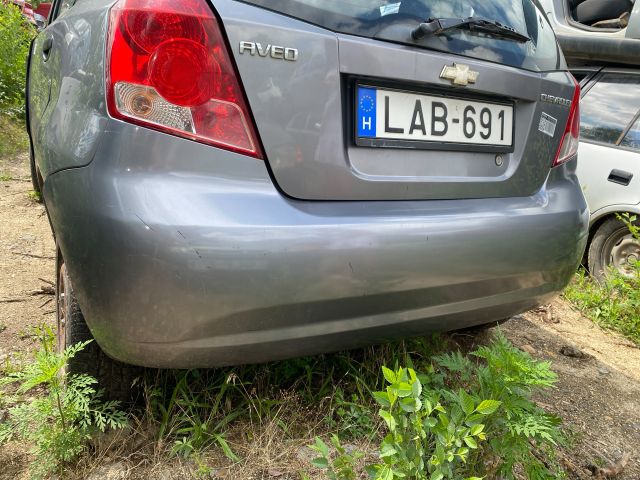 bontott CHEVROLET AVEO Hátsó Lökhárító (Részeivel)
