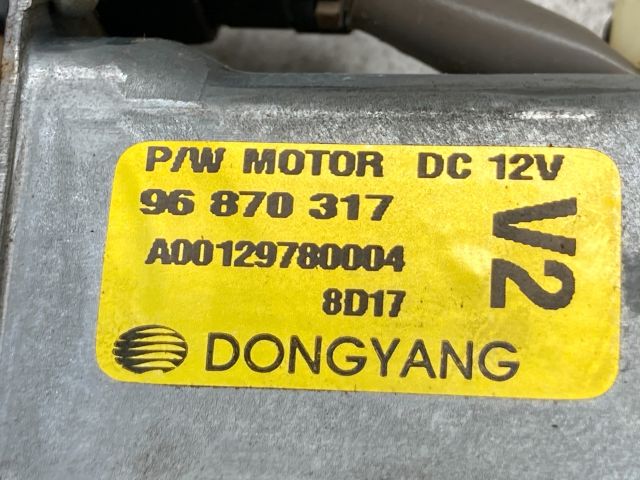 bontott CHEVROLET AVEO Jobb első Ablakemelő Szerkezet (Elektromos)