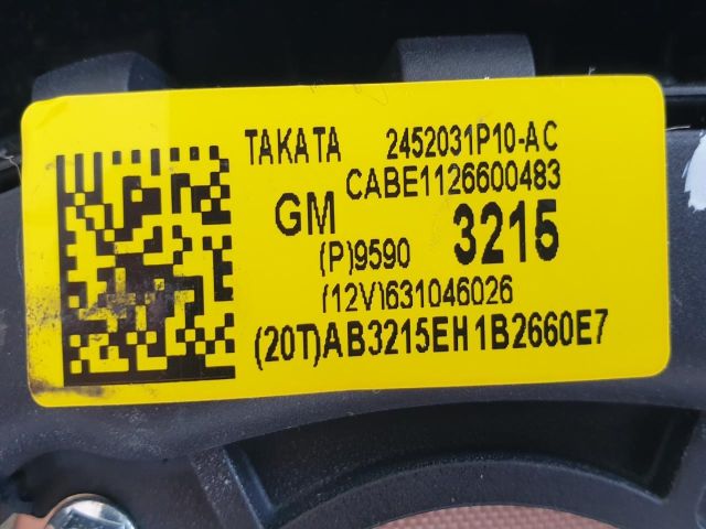 bontott CHEVROLET AVEO Kormánylégzsák