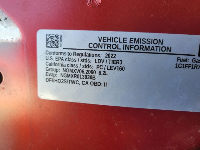 bontott CHEVROLET CAMARO Motorháztető