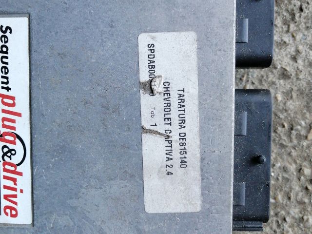 bontott CHEVROLET CAPTIVA Motorvezérlő