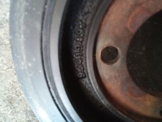 bontott CHEVROLET CAPTIVA Főtengely Szíjtárcsa