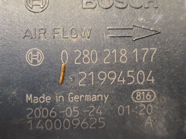 bontott CHEVROLET CAPTIVA Légtömegmérő