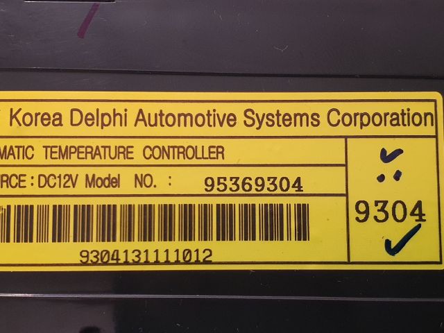 bontott CHEVROLET CAPTIVA Fűtéskapcsoló (digit klímás)