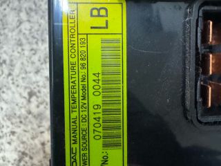 bontott CHEVROLET CAPTIVA Fűtéskapcsoló (manuális klímás)