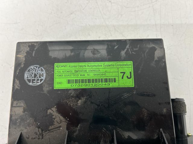 bontott CHEVROLET CAPTIVA Fűtéskapcsoló (manuális klímás)