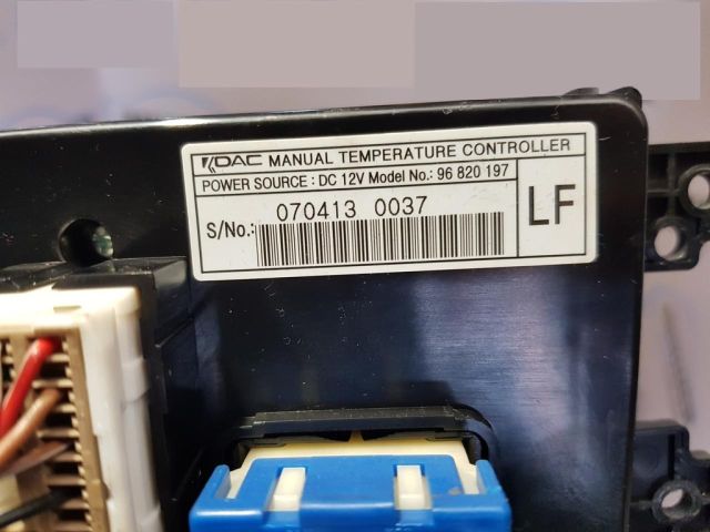 bontott CHEVROLET CAPTIVA Fűtéskapcsoló