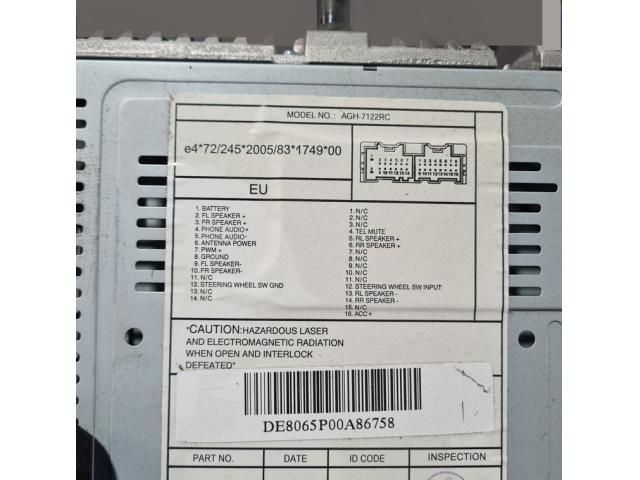 bontott CHEVROLET CAPTIVA Rádió / CD