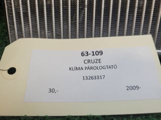 bontott CHEVROLET CRUZE Fűtőradiátor