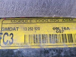 bontott CHEVROLET CRUZE Hűtő Ventilátor(ok), Radiátor(ok) Szett