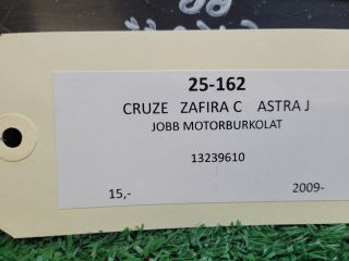 bontott CHEVROLET CRUZE Jobb Motorburkolat