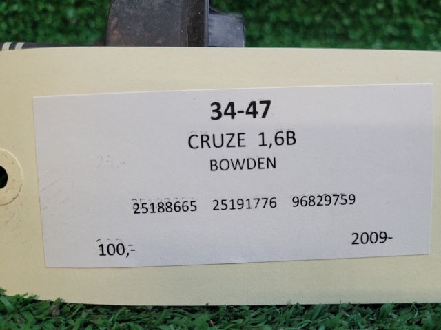 bontott CHEVROLET CRUZE Váltó Bowden