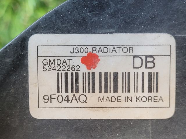 bontott CHEVROLET CRUZE Hűtő Ventilátor(ok), Radiátor(ok) Szett