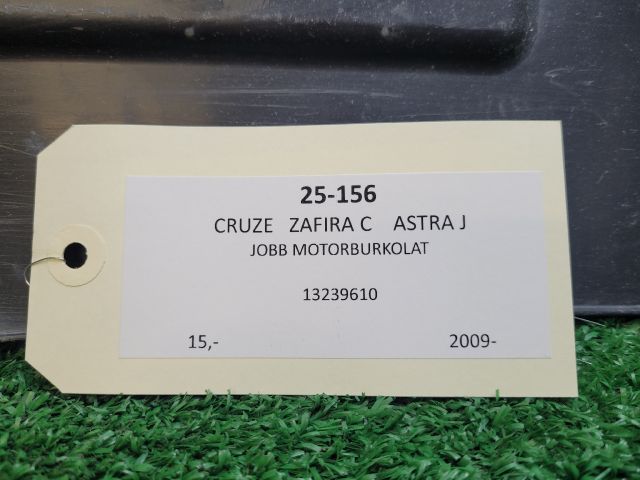 bontott CHEVROLET CRUZE Jobb Motorburkolat