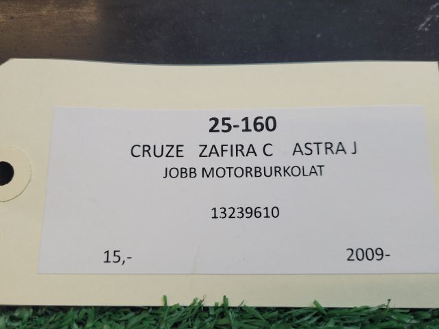 bontott CHEVROLET CRUZE Jobb Motorburkolat