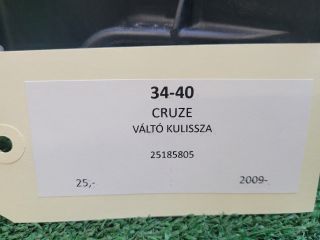 bontott CHEVROLET CRUZE Váltó Kulissza