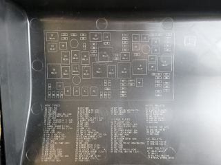 bontott CHEVROLET CRUZE Biztosítéktábla Motortér