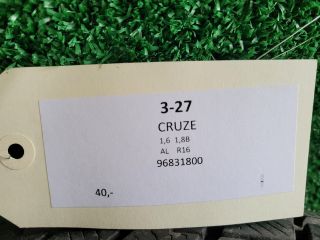 bontott CHEVROLET CRUZE Alufelni (1 db)