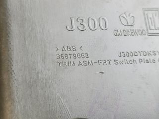 bontott CHEVROLET CRUZE Bal első Ablakemelő Kapcsoló